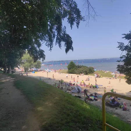 Campeggio Przyczepa Kempingowa Nad Samym Brzegiem Puck-chalupy.realizujemy Bony Turystyczne!